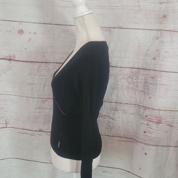 Scotch & Soda Longsleeve Crossover Top Size XS - Picture 3 of 6